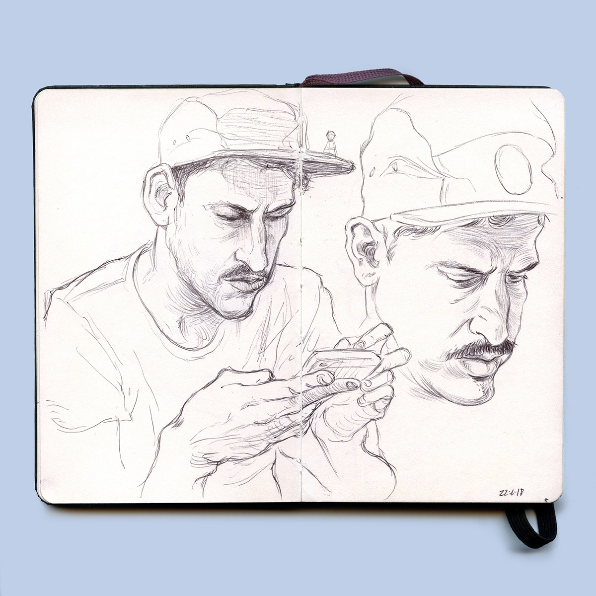 sketchbook moleskine drawings sketch Sketchers bathroom portraits
