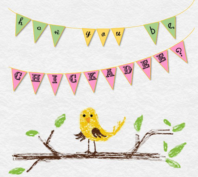 greeting card greeting cards wedding Baby Shower little birds indie Indie Art microsoft word Fresh Paint card cards