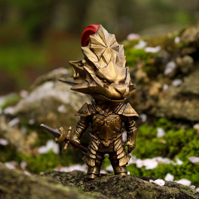 ornstein dragon slayer ornstein resin dark souls art toy resin toy figurine