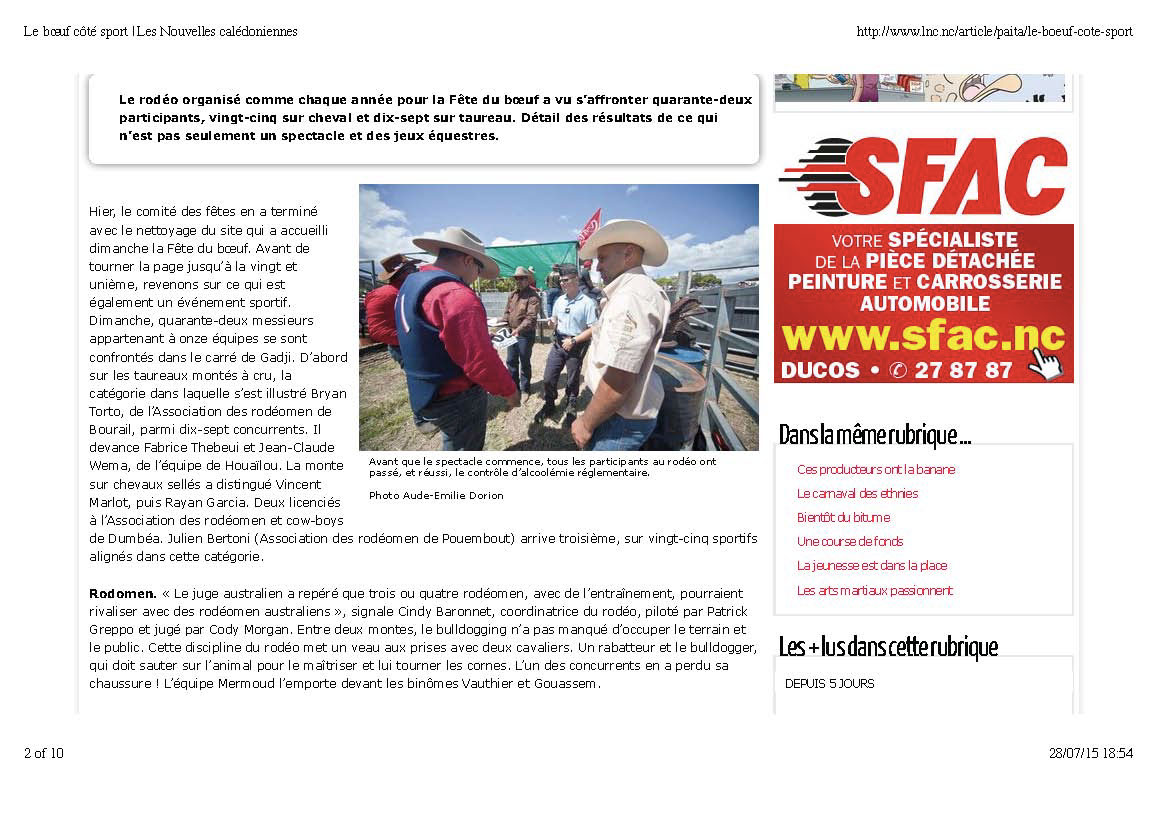 Les nouvelles calédoniennes aude emilie dorion aedphoto presse Nouvelle Calédonie press local news Nouméa francois hollande AFP