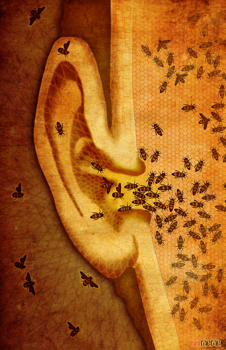 tinnitus ringing in ears bees hive