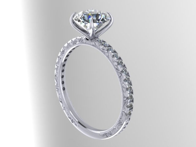 diamnods elegant engagement ring gold jewelry Platinum