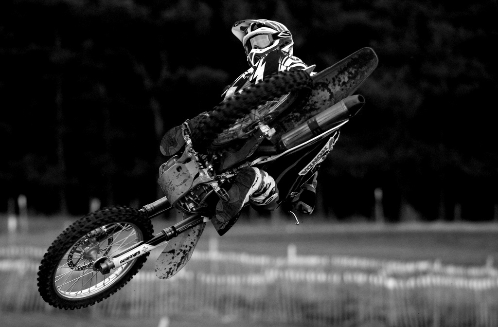 Motocross action sport motorcycle strobe d200