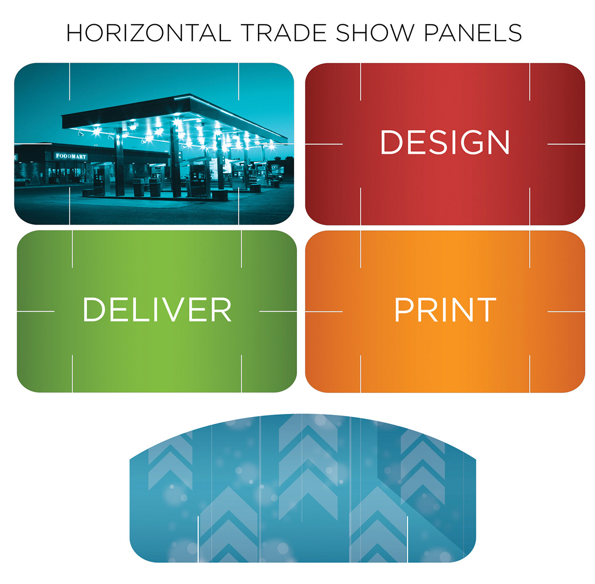 trade show booth expo interlocking display tradeshow Trade Show signs Display large format digital print