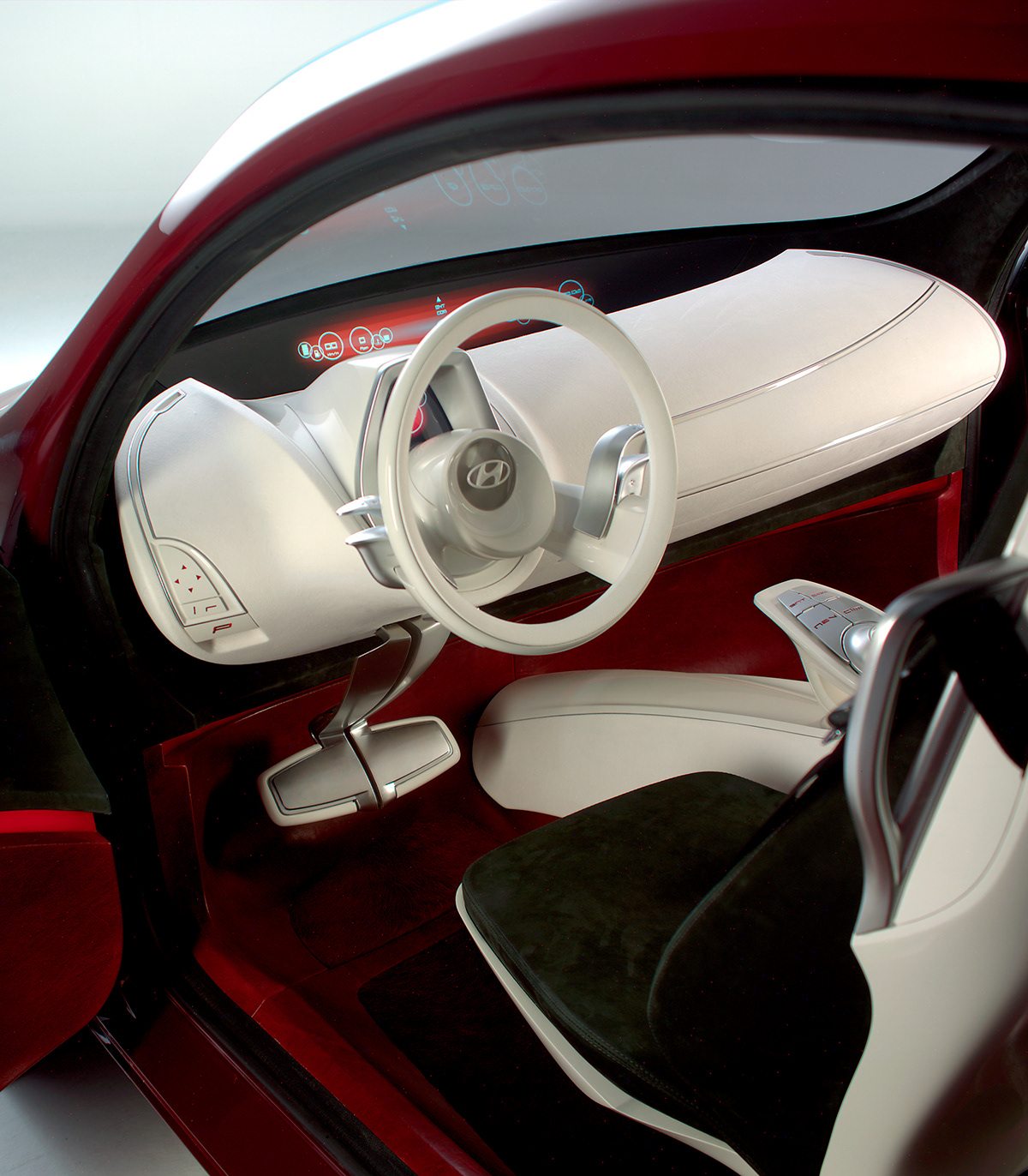 Interior car automotive   concept Hyundai
