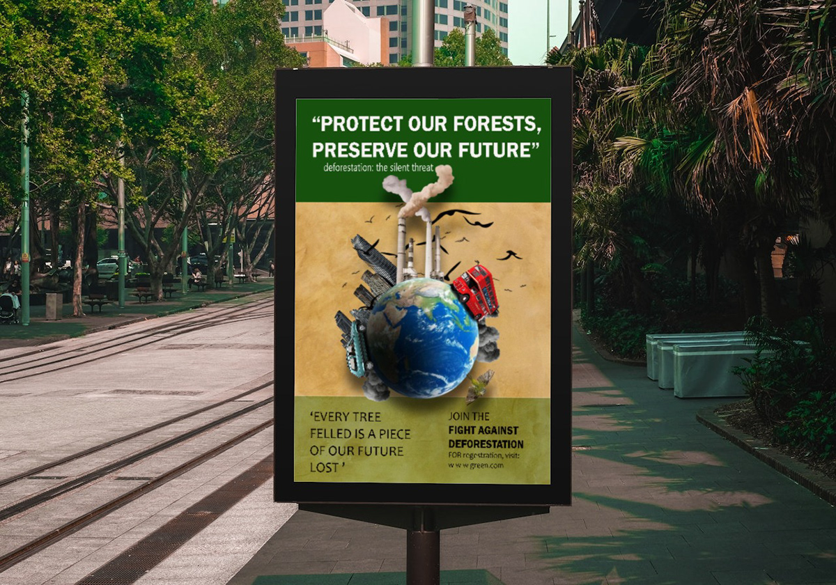 wall art poster Poster Design posters poster art Deforestation Nature