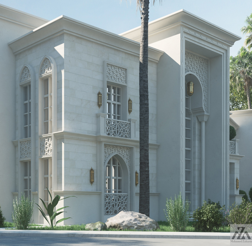  Arabic Villa on Behance