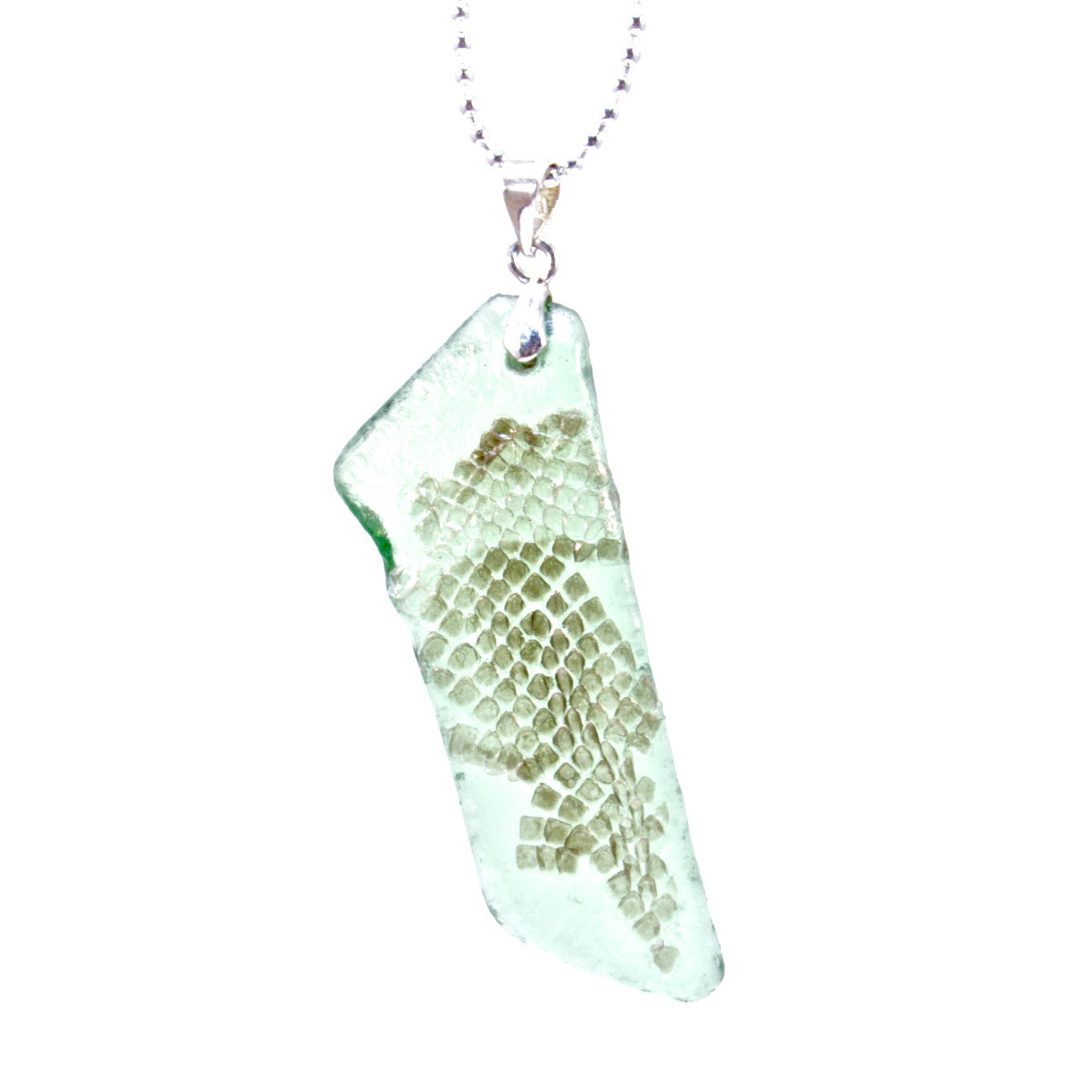 beach glass jewelry RECYCLED Eco-Friendly Design Toronto Canada one-of-a-kind Snake Skin Nature women men gift