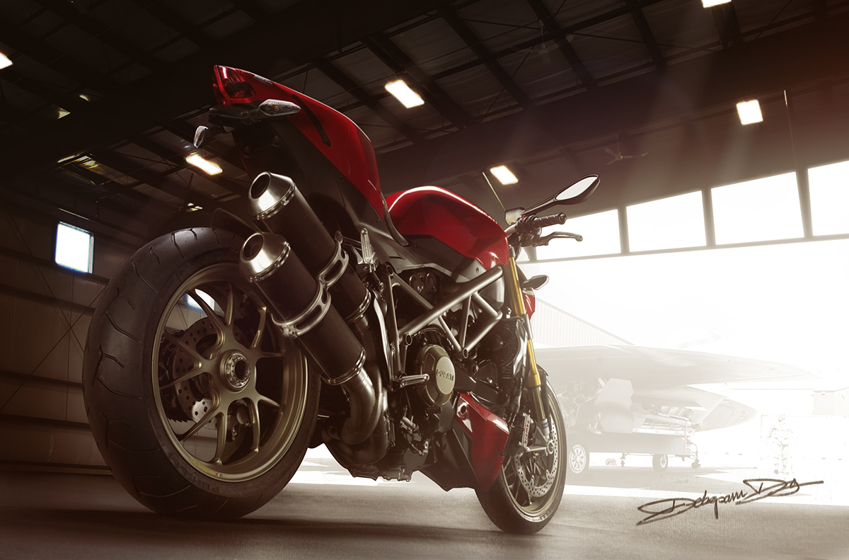 digital illustrations automotive   concept photoshop sketch rendering motorcycles