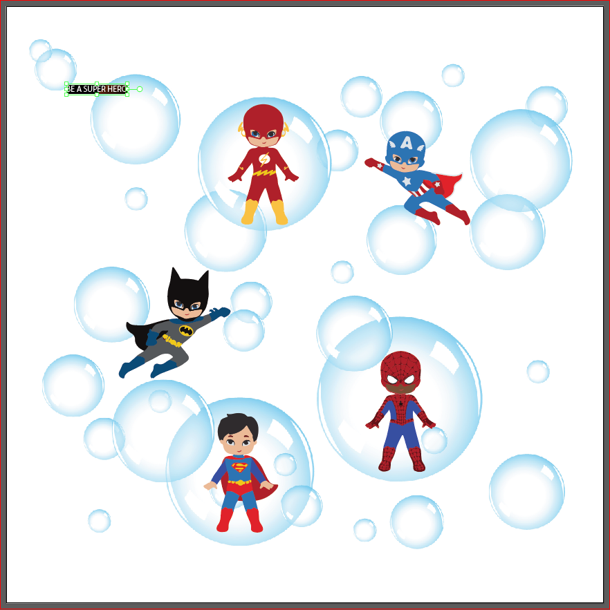 hand Washing bubbles kids superheroes clean water soap
