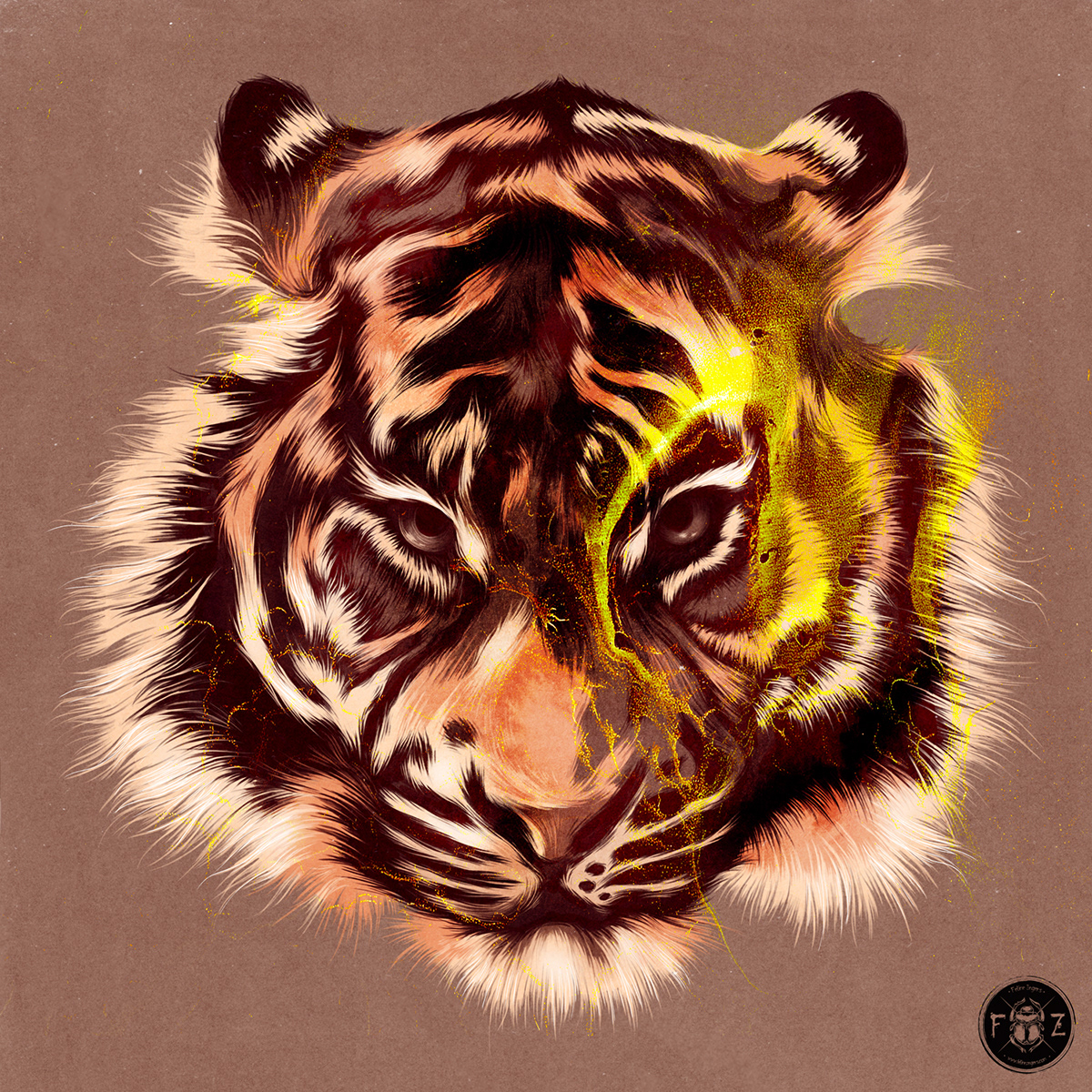 animal tiger lion Nature Fur color orange yellow