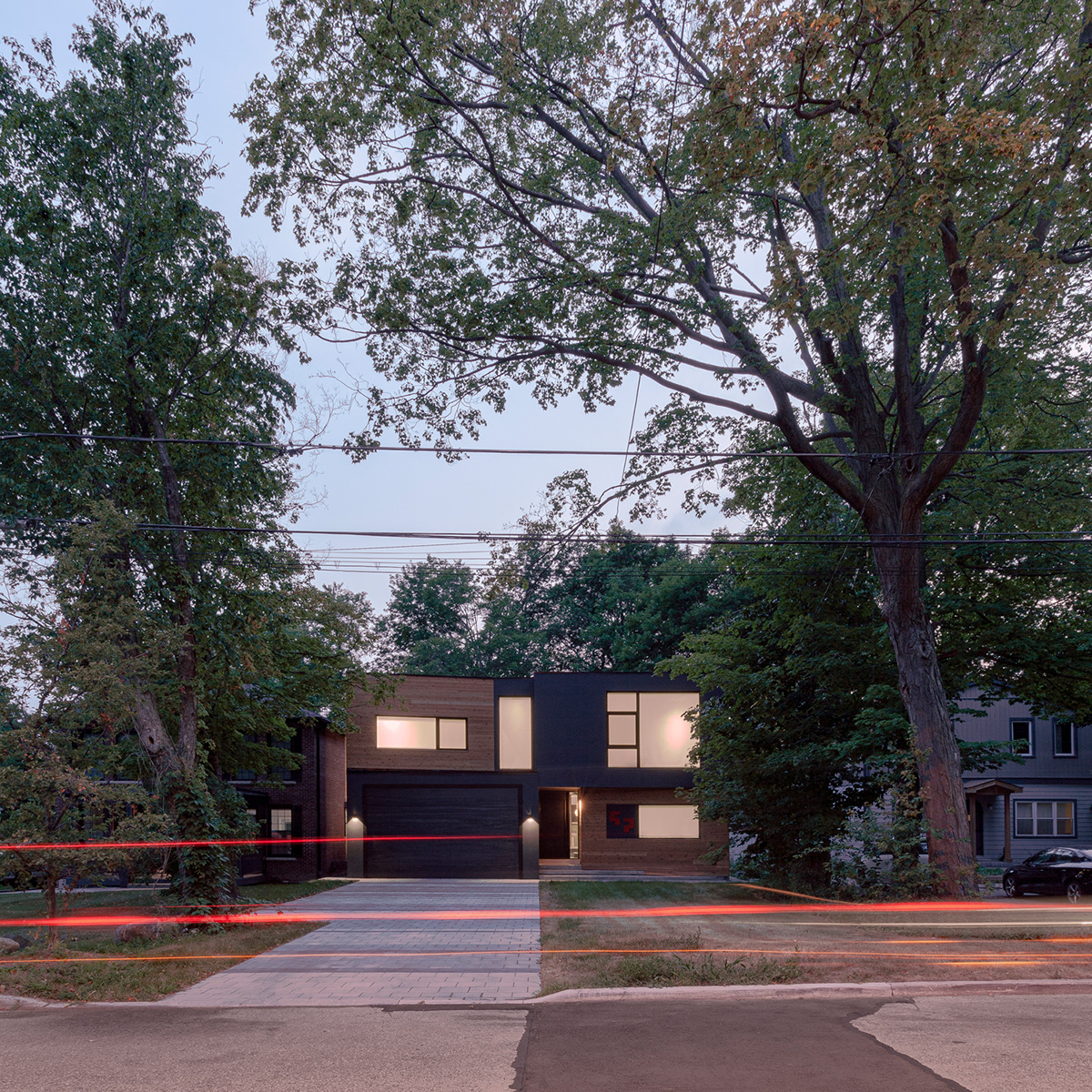 Atelier RZLBD dwelling home house Infill out(side)in house rzlbd Toronto