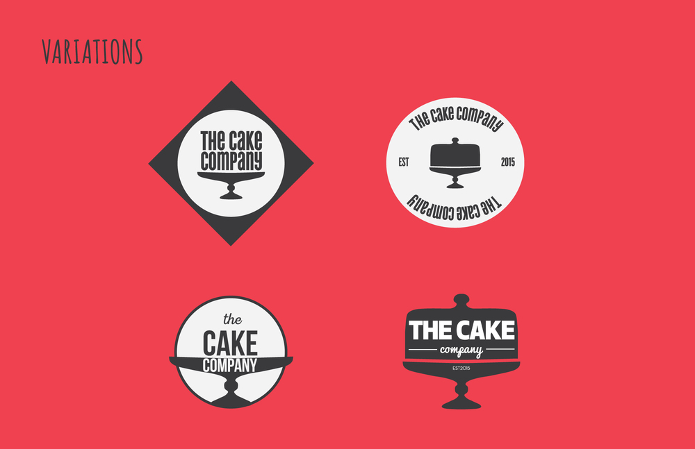 branding  cake bakery desserts design Photography  logo