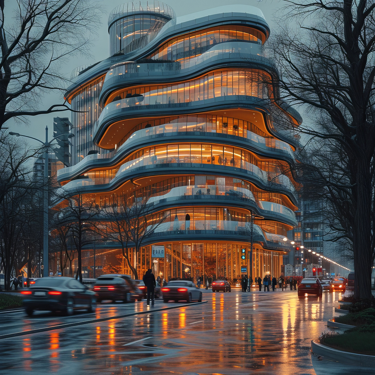 architecture visualization exterior archviz CGI Render modern 3ds max corona design