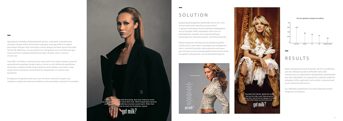Adobe Portfolio makeup Fashion  women editorial Layout design Landscape print Booklet