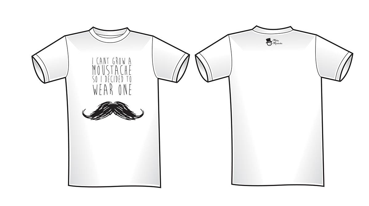 Movember greetings cards greeting card moustache Weapon tshirt White card mistry