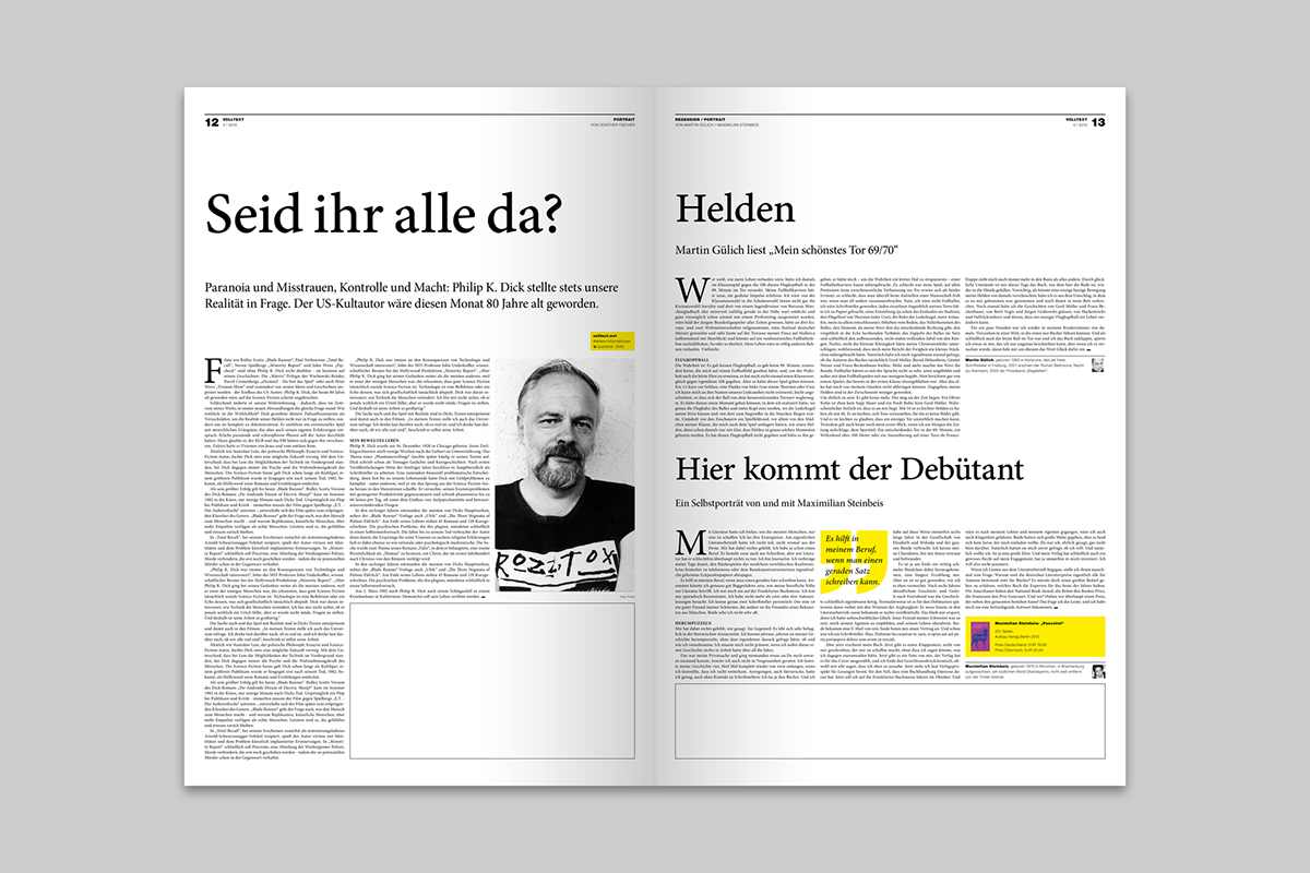 Corporate Identity Corporate Design Volltext Zeitung Literatur newspaper literature iphone University studies FH Aachen Studium Aachen
