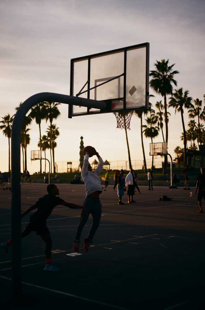 ektar 100 Photography  Film   kodak sports basketball skateboarding beach California Venice