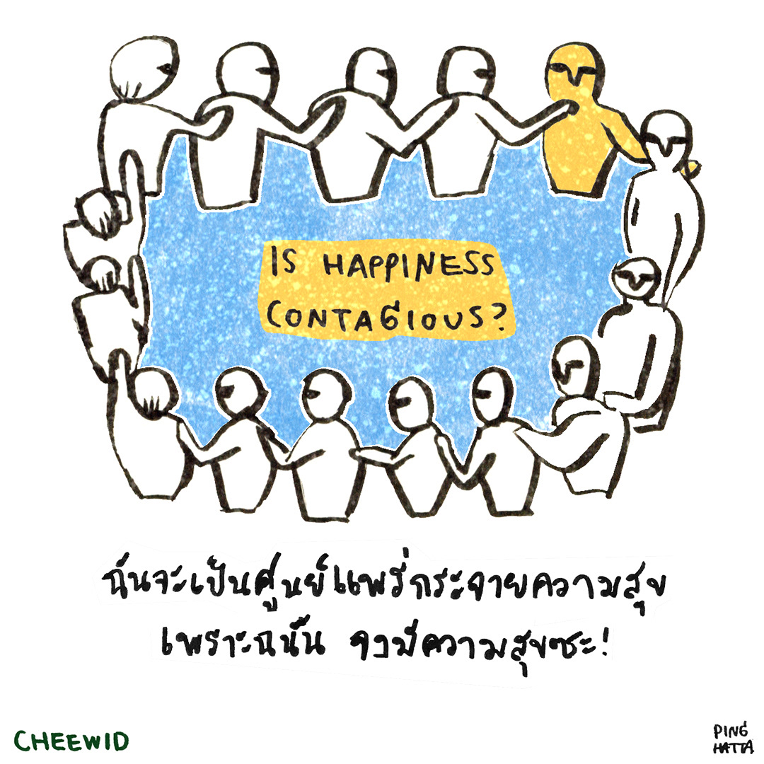 Editorial Illustration thai illustration thailan thai culture happiness spot illustration lifestyle illustration Thailand cute illustration cartoon comics