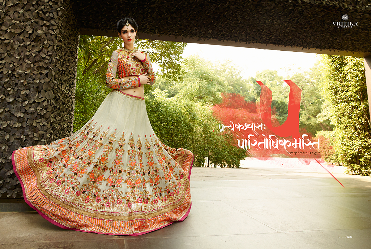 digital model brand location indian wear Style