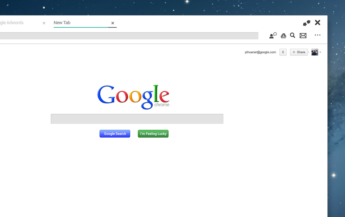 google chrome user interface redesign