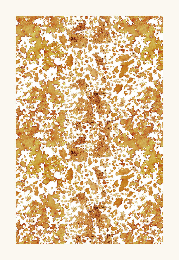 Coffee tea stains repeating patterns surface designs print all over PAOM spoonflower surface design happy accidents spills
