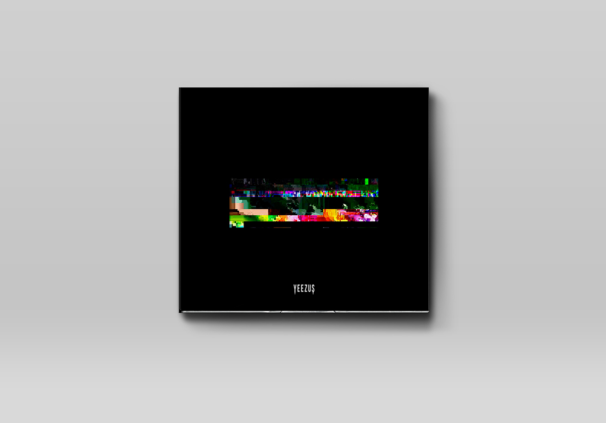 Kanye West Yeezus hip-hop rap Album album artwork CD design vinyl vinyl design cd album art