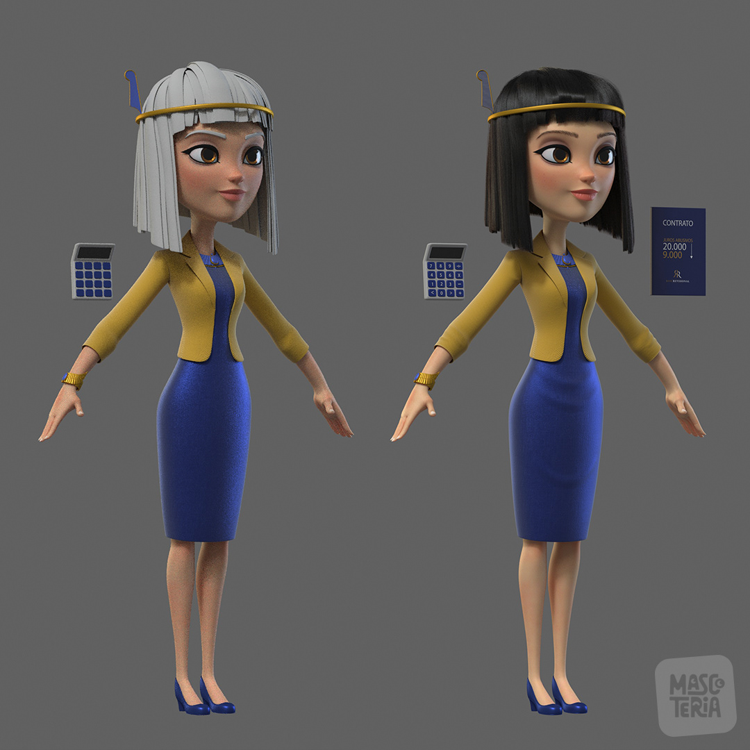 3D 3ds max brand identity Character design Render vray