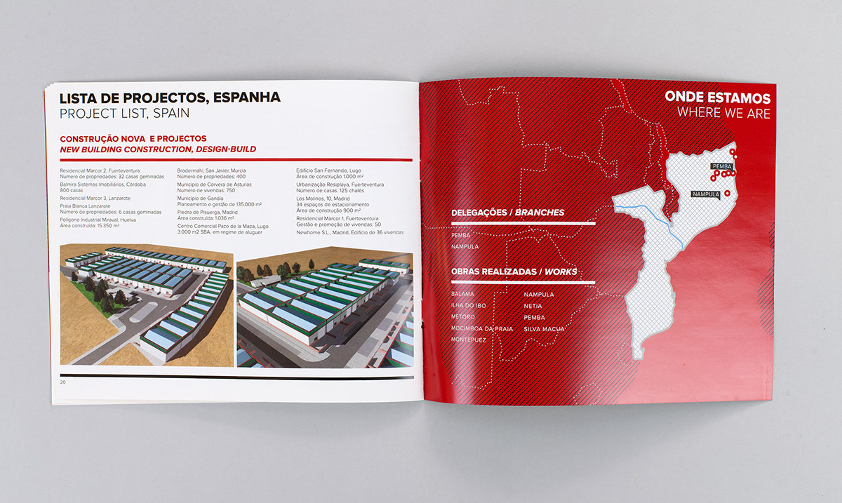 Adobe Portfolio construction brochure