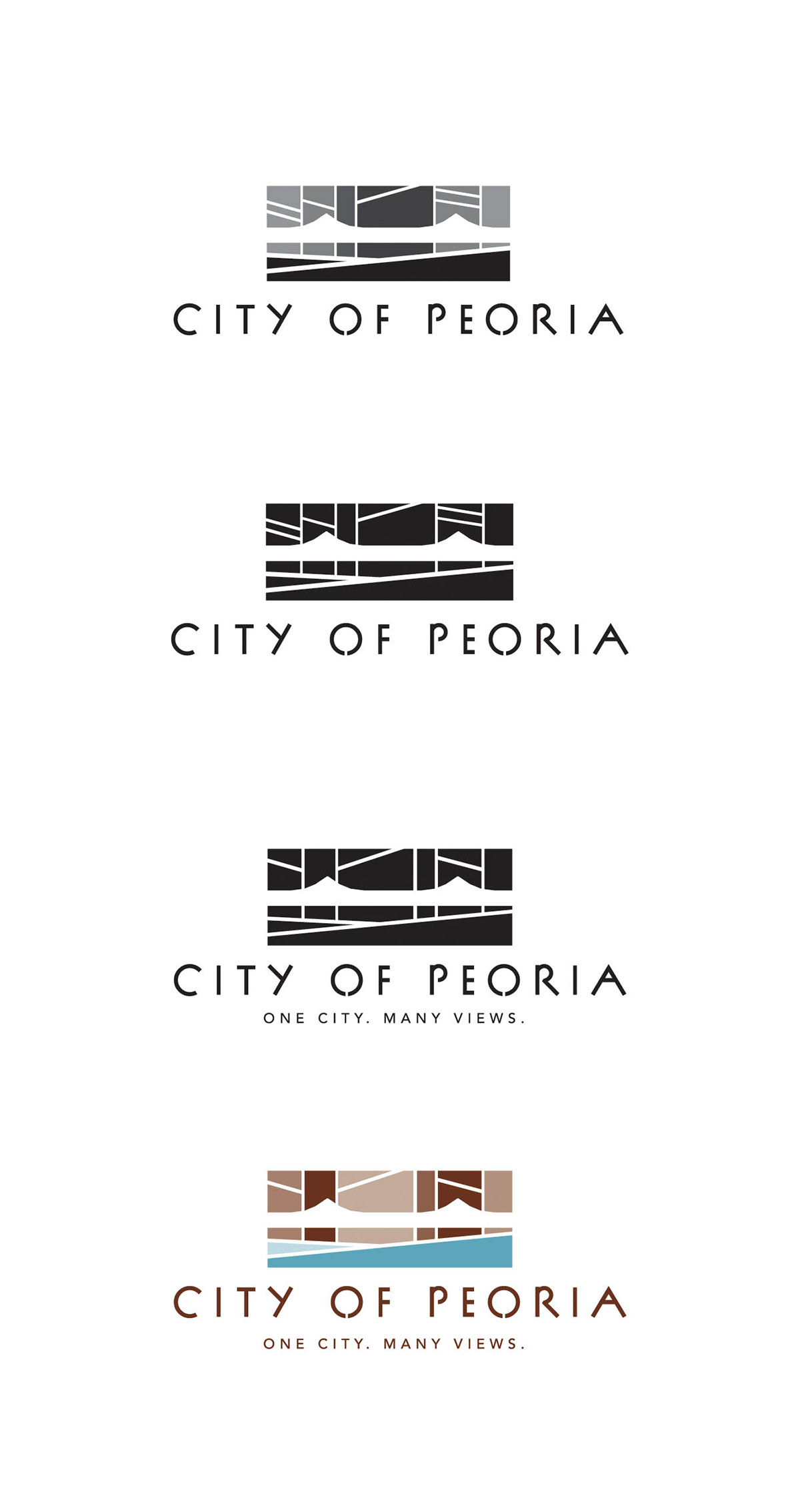 City branding logo identity