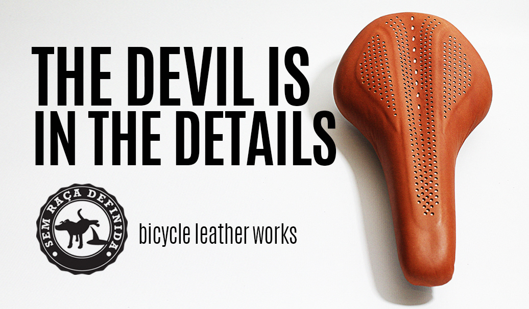 Cycling Bicycle leathercraft saddle backpack craftsmanship