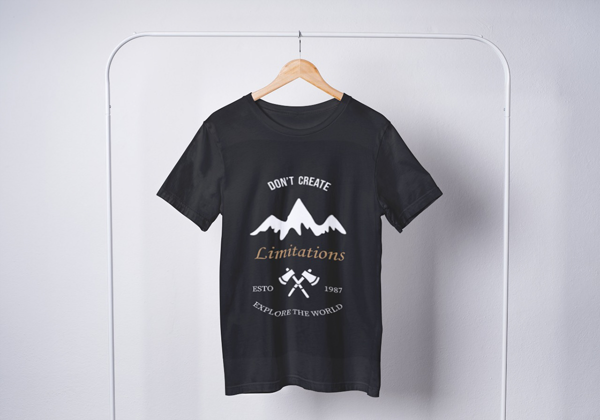 Tshirt Design vector typography   custom t-shirt design Clothing vantage unique design apparel Fashion  hoodies