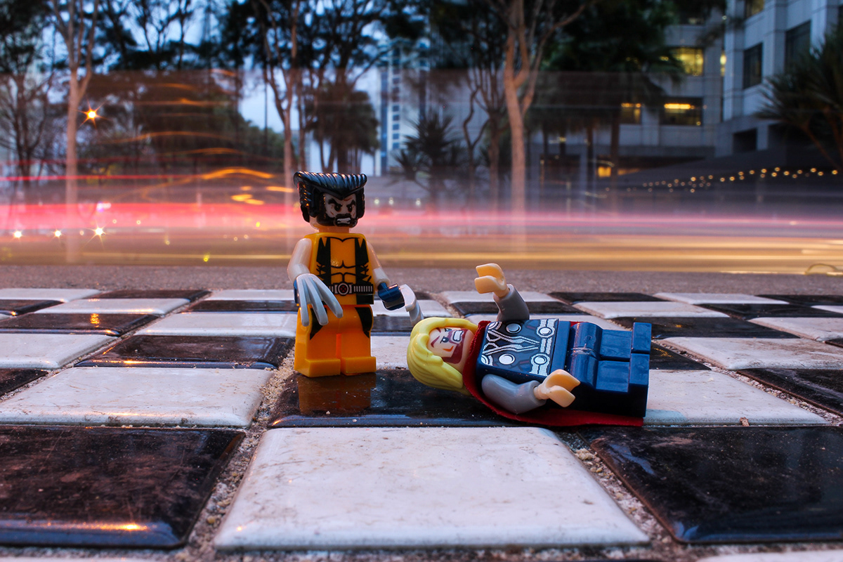 Thor wolverine LEGO cidade são paulo Brasil