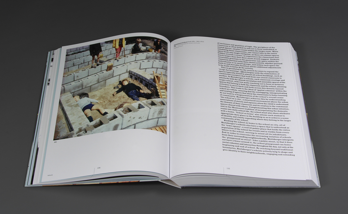 Bookdesign architecture herman hertzberger catalog coverdesign BEST VERZORGD BOEK