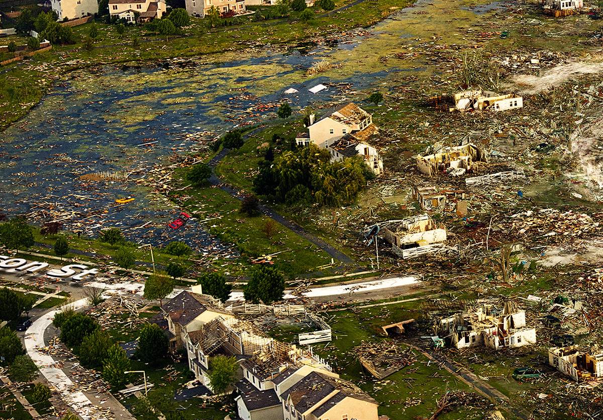 Souverein CGI postproduction 3D photomanipulation FEMA Quake tornado Twister disaster Ready Campaign flood jaap vliegenthart earthquake luminous creative imaging