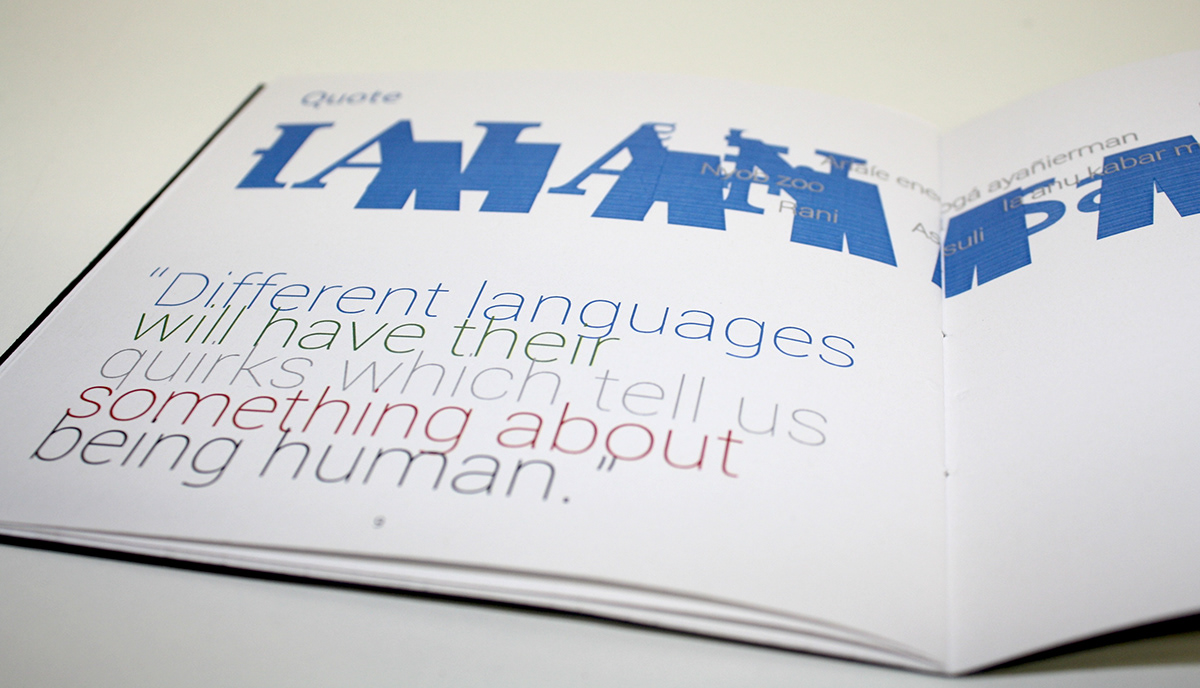 Languages editorial design   screen printing  poster design  Website design