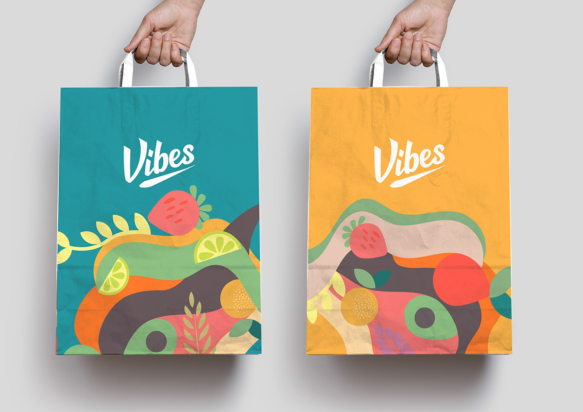 healthy food Burgers branding  colorful brand identity take away food good vibes vibes Fast food restaurant