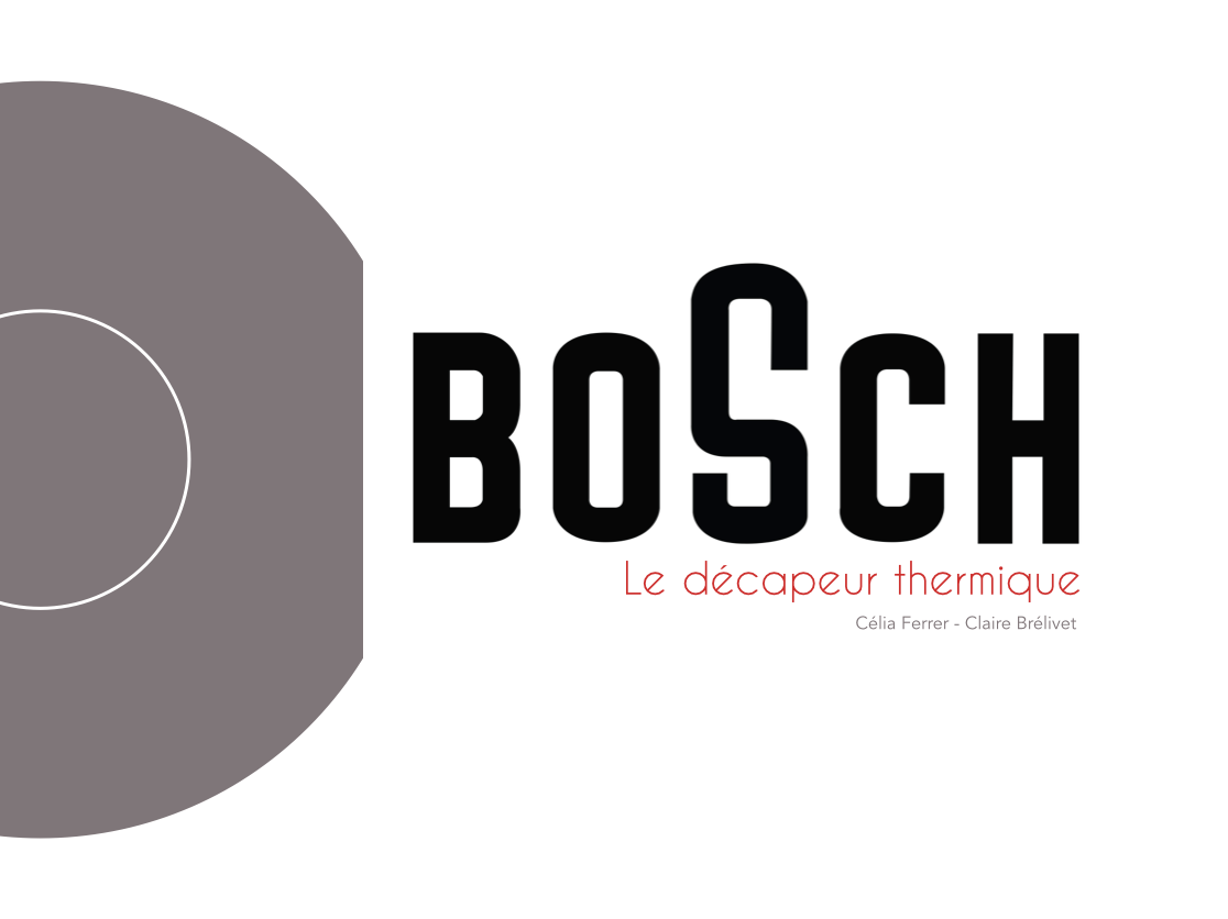 décapeur thermique Heat gun braun Bosch