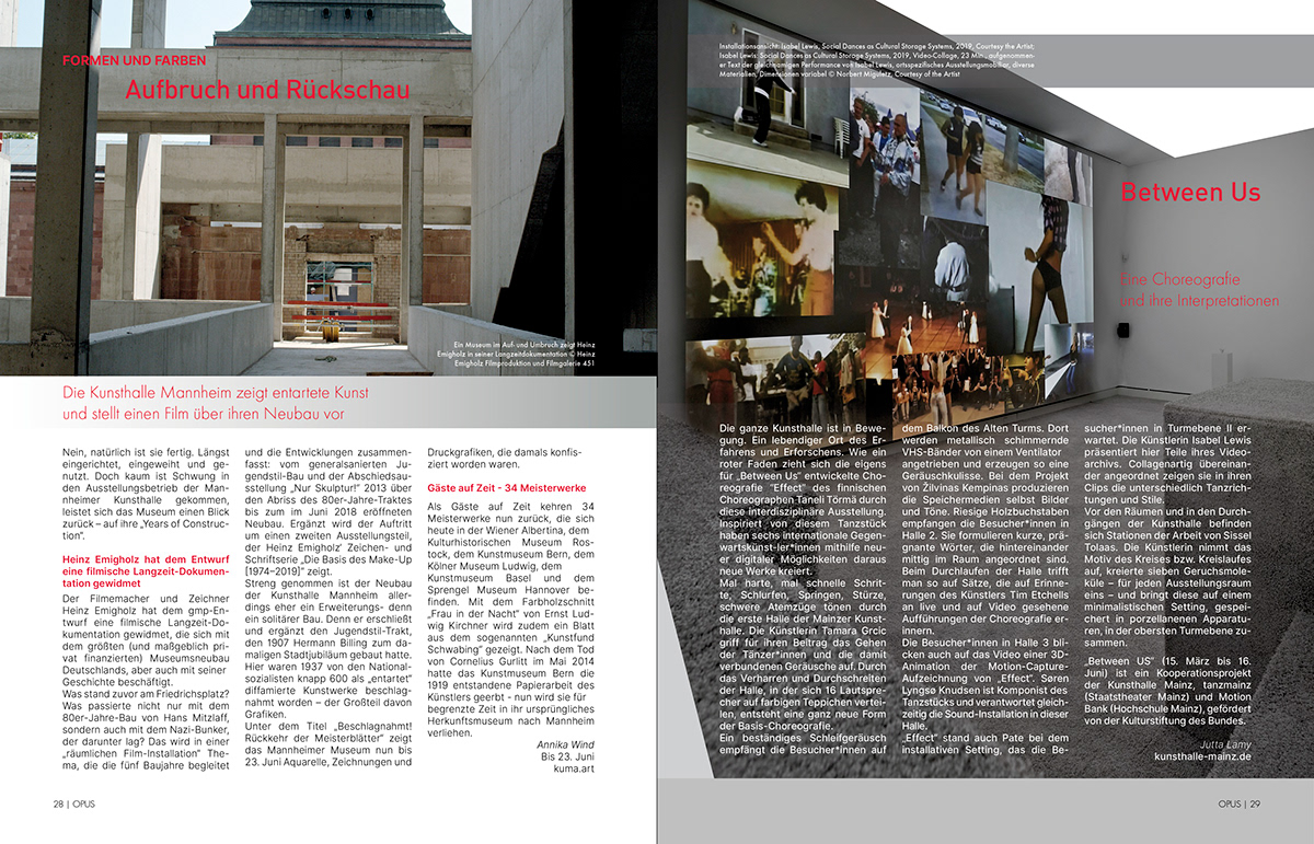 art Art Magazine cultural design editorial InDesign Layout Magazine design