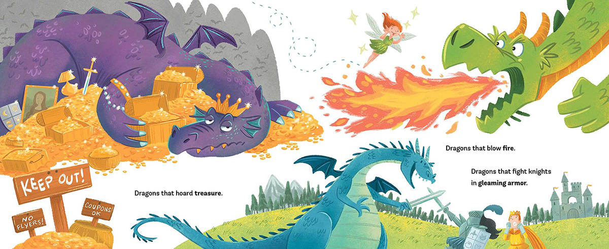 Adobe Portfolio books dragons picture books children illustration children's book ILLUSTRATION  kidlitart asian chinese