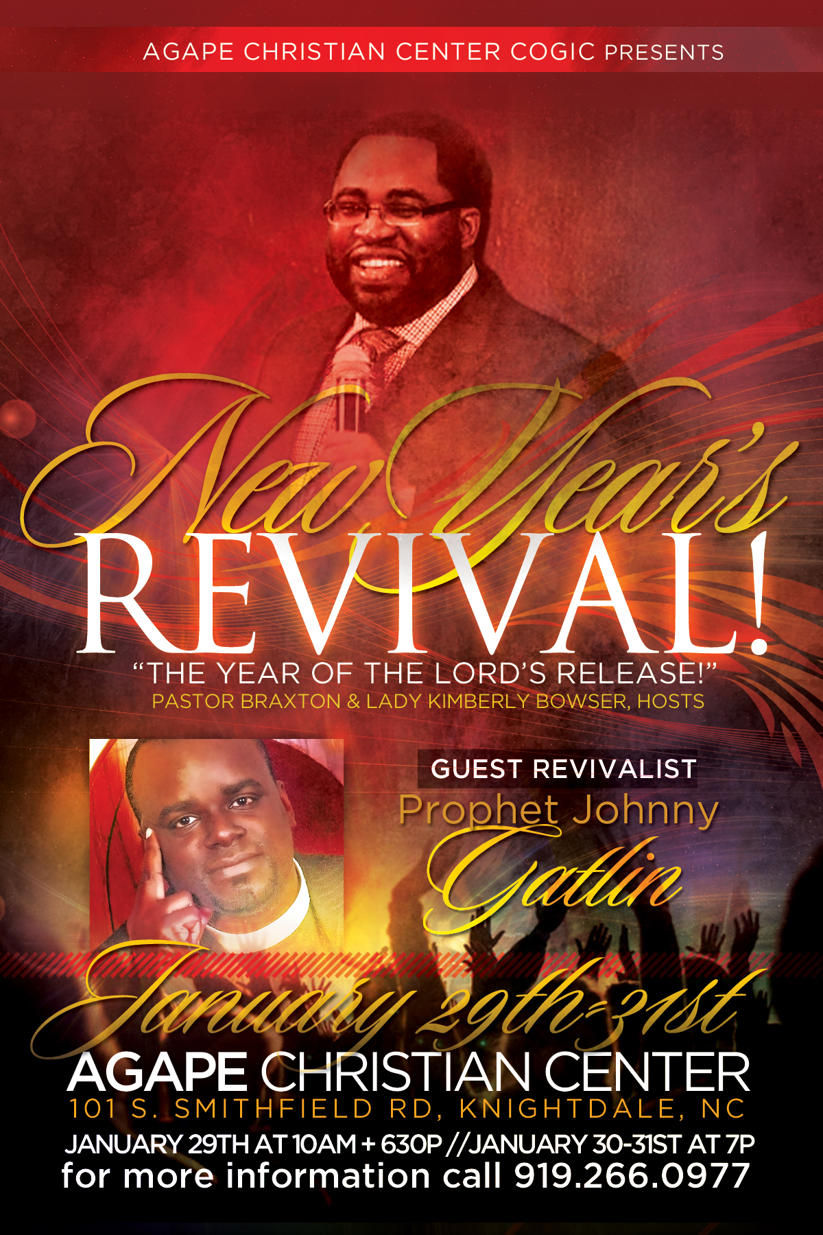 church revival new year flyer north carolina spiritual