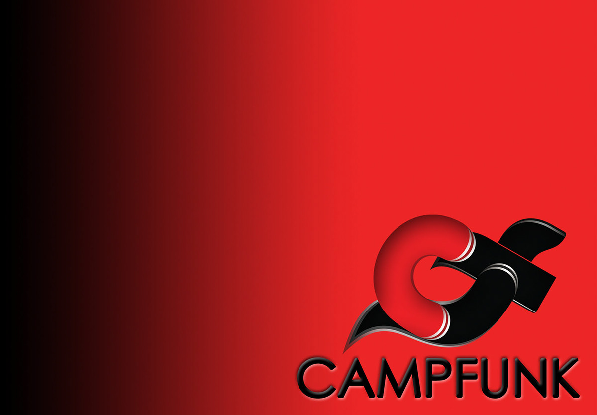 campfunk  logo iklan Promotion simple