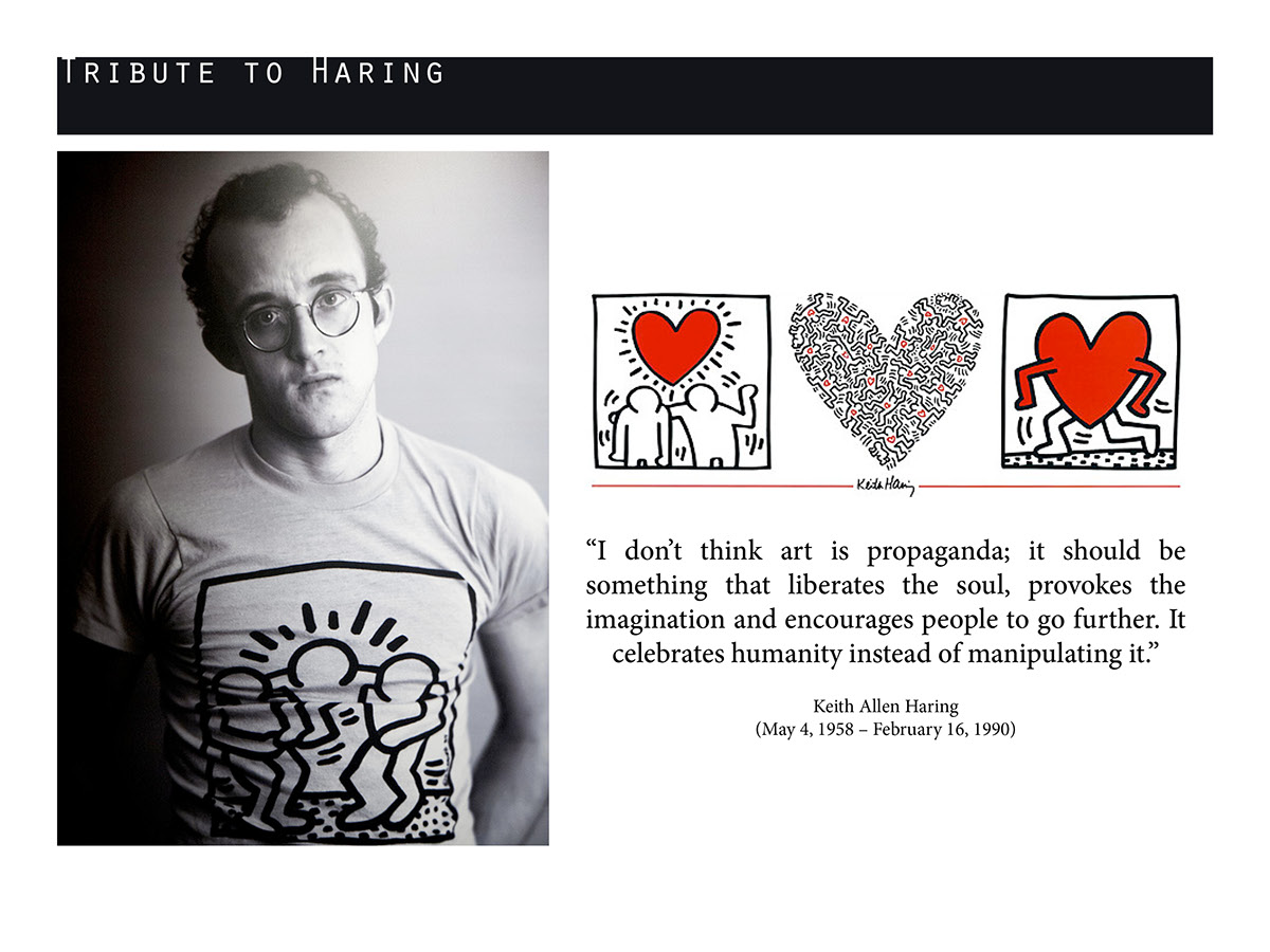Keith Haring haring Rhino model rendering red bold jewelry Dior