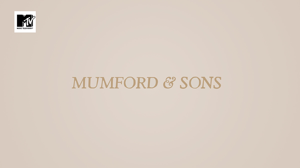 Cortinilla Mumford & sons