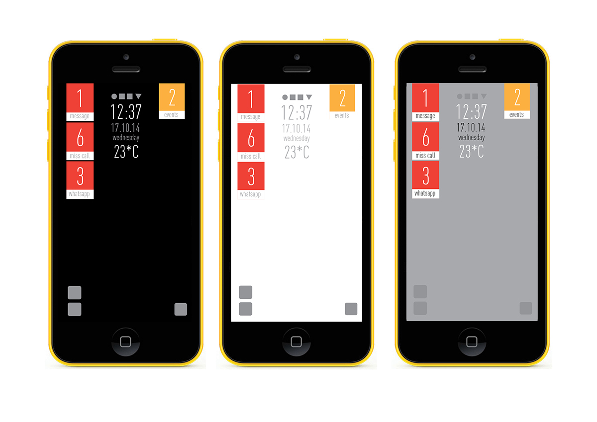 visual language Futuristic Concepts user interface clean flat minimal mobile visual design modern UI ux