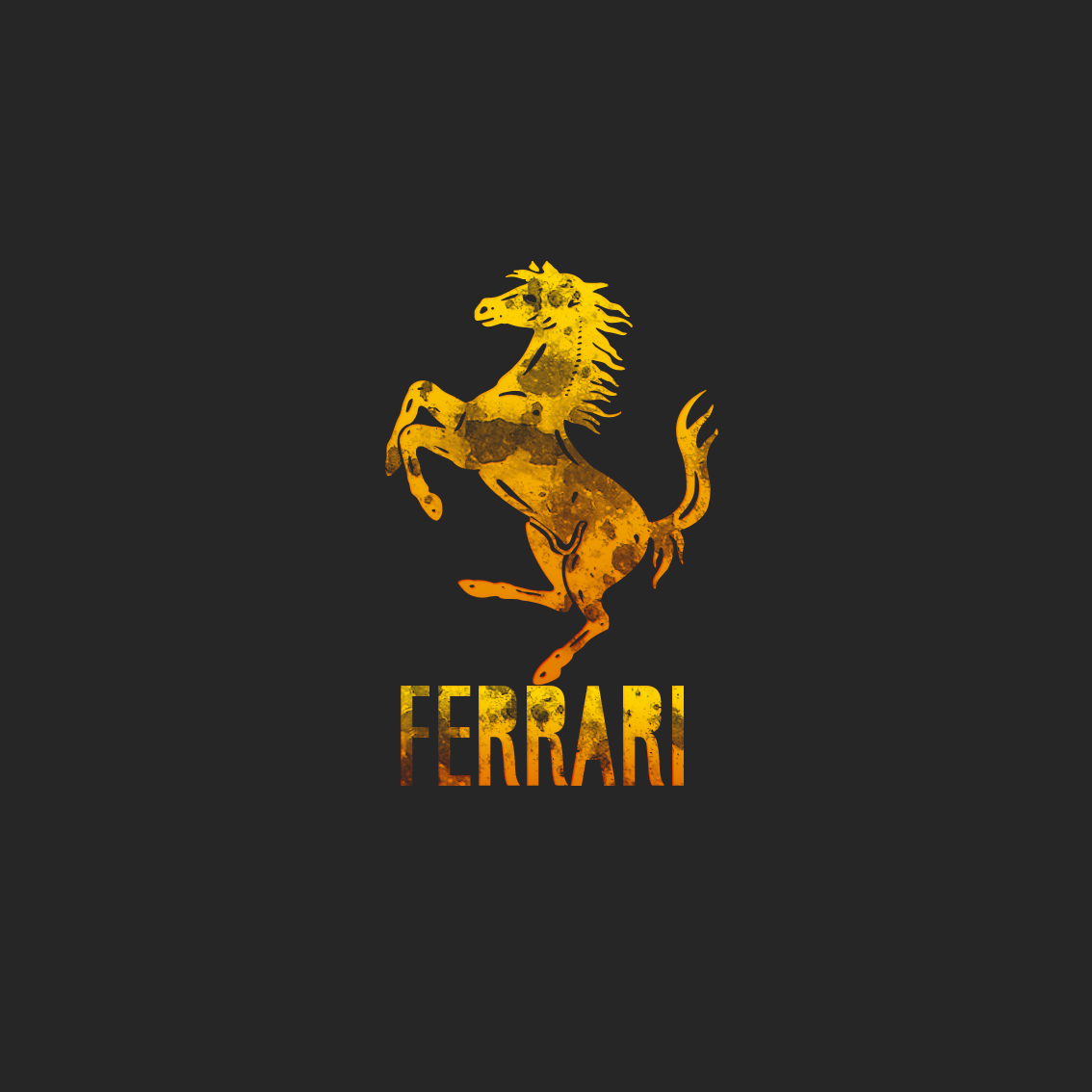 FERRARI logo MED ASSOUD ART