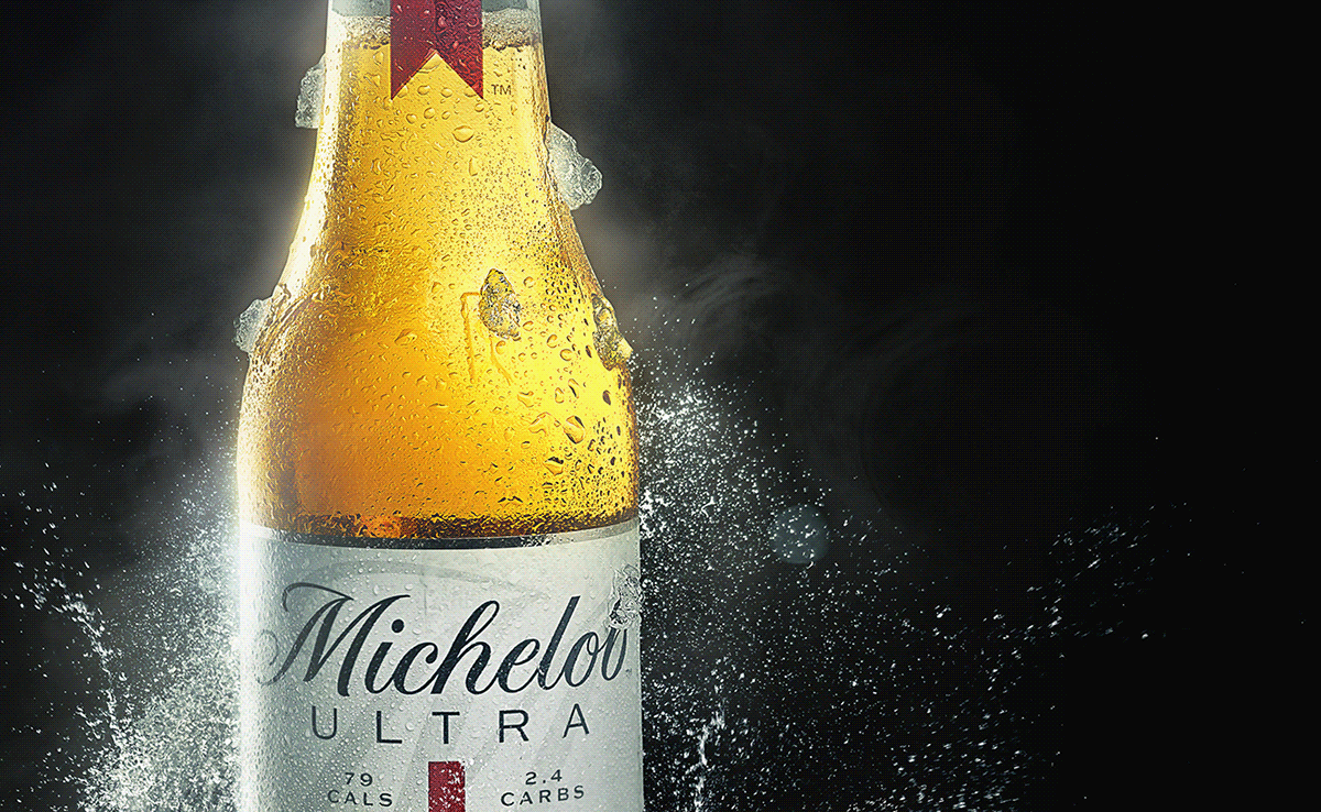 beer campanha Cerveja Fotografia fotografia de produto kv michelob michelob ultra produto Still