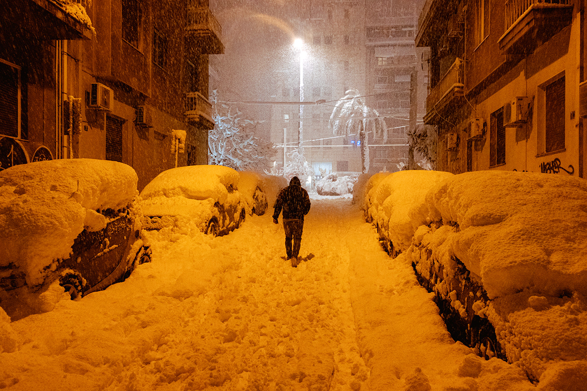 athens Canon Documentary Photography Greece lightroom Photography  snow snowstorm street photography winter