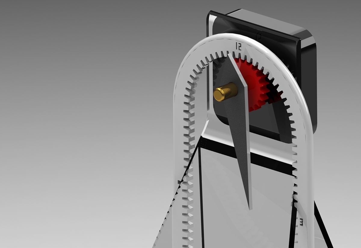 3d printing clock gears Solidworks
