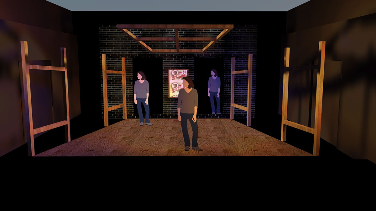 Theatre set design  3D model